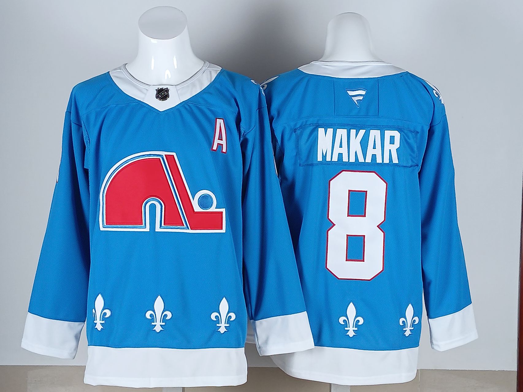 Men 2026 Colorado Avalanche #8 Makar Light Blue NHL Jersey style 01